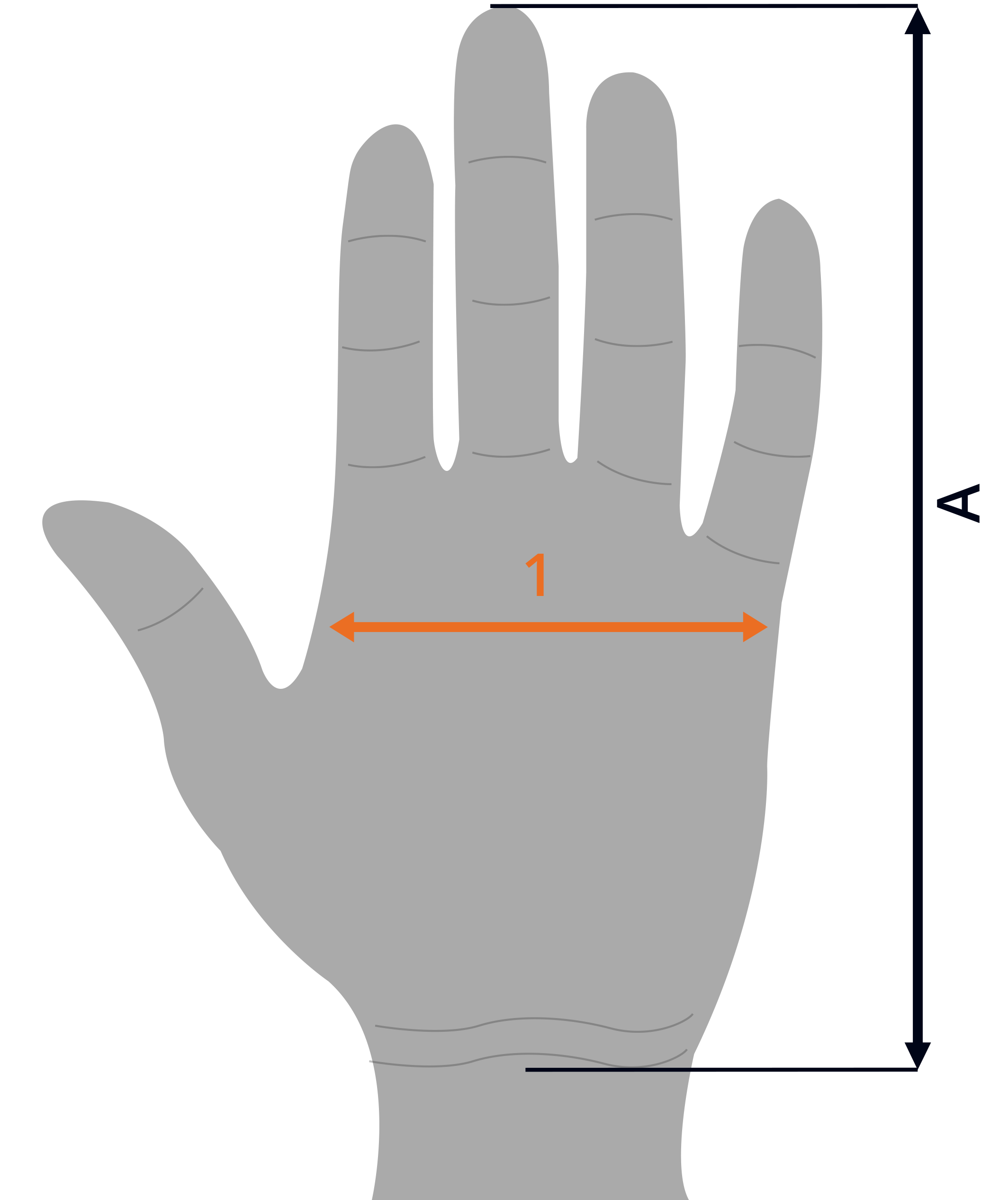 Jak si změřit velikost ruky?